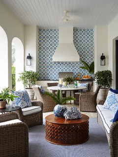 Houzz Tour: A Breezy Vacation Home in Blue and White (15 photos)