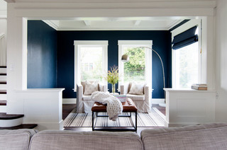 My Houzz: Soothing Blues and Organic Style in a 1912 Fixer-Upper (32 photos)