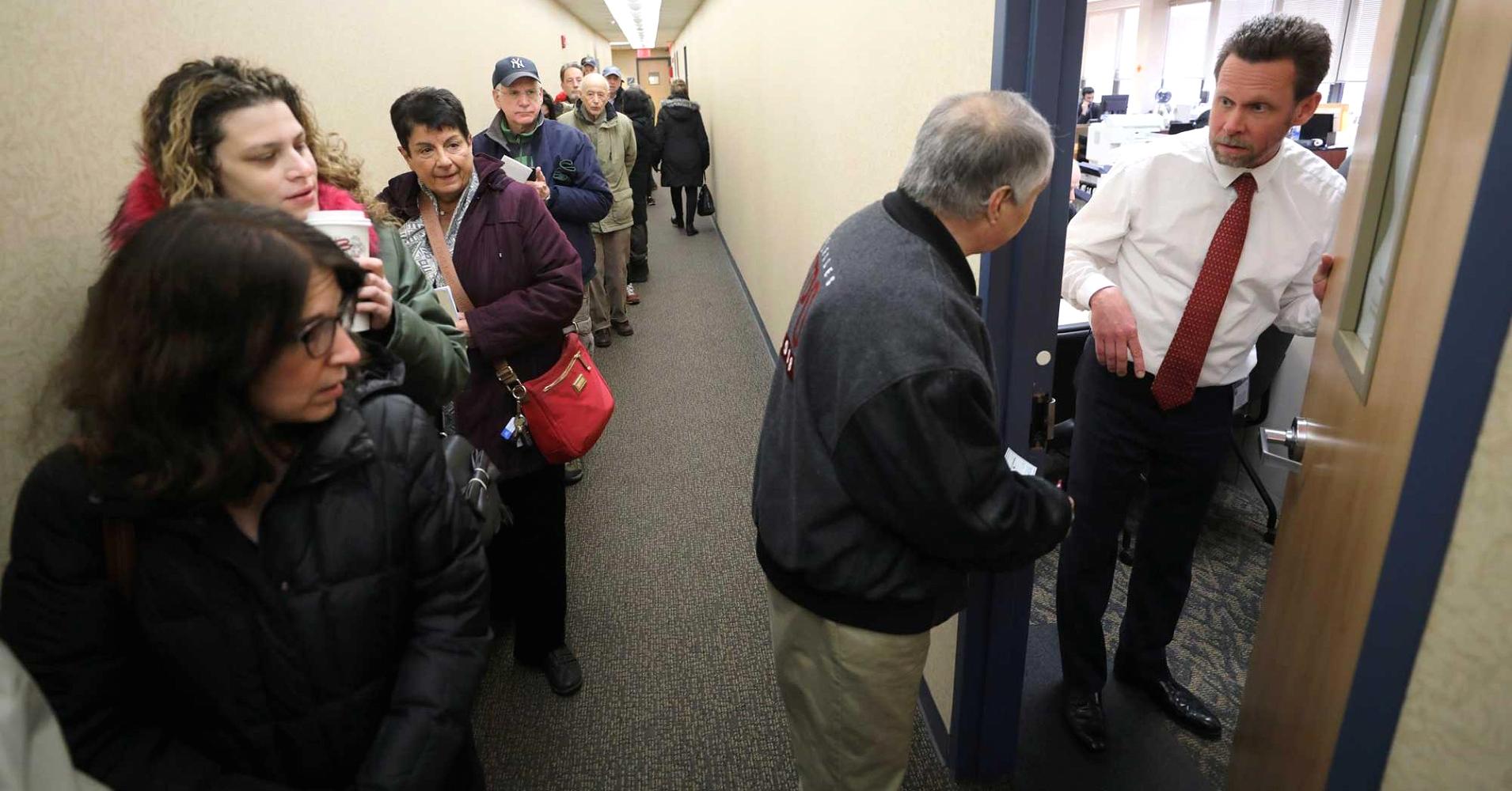 Last-minute rush to prepay taxes causes confusion and anger
