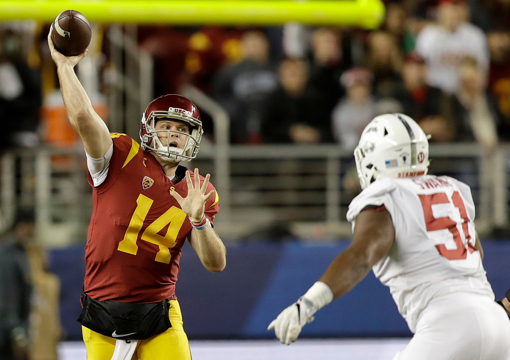 USC quarterback Sam Darnold’s career may have come full circle