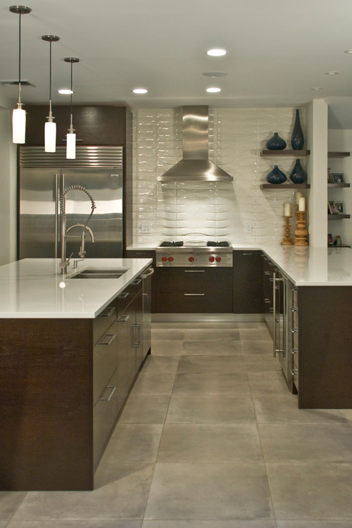 Hot Home Trend: Go Big With Your Tile