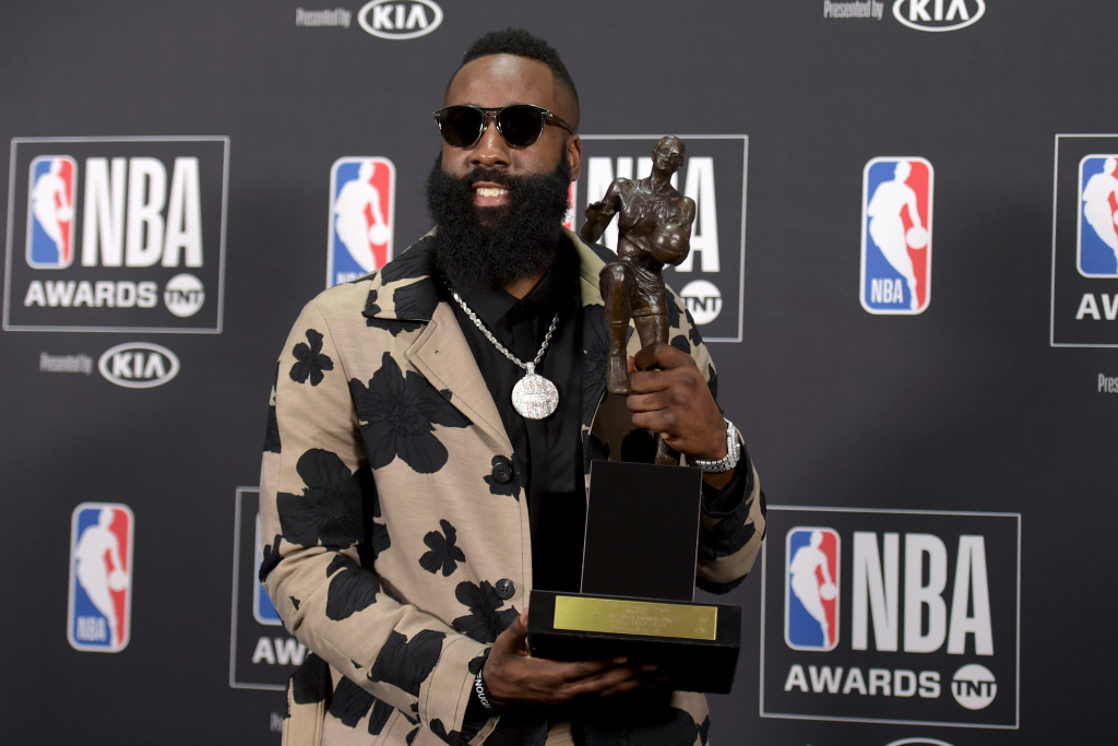 NBA Awards: James Harden wins MVP, Lou Williams named sixth man of the year