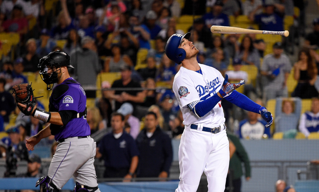 Dodgers’ offense goes silent against Tyler Anderson in loss to Rockies