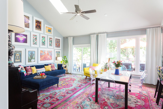 My Houzz: A Burst of Happy Colors in a Lakeside Missouri Home (19 photos)